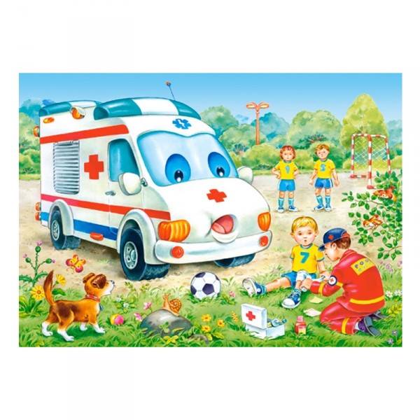 Puzzle 35 pièces : Ambulance - Castorland-035151