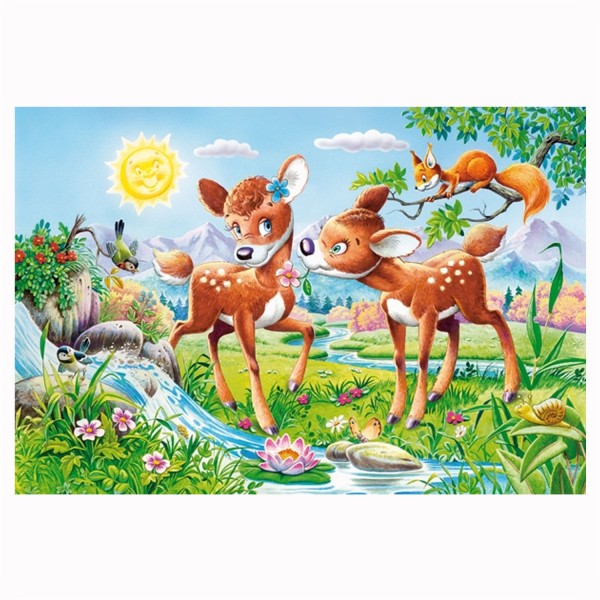 Puzzle 40 pièces maxi : Bambi - Castorland-040094