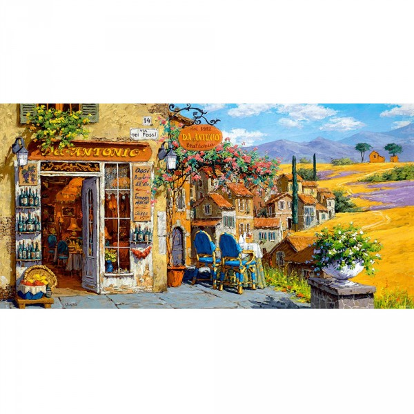 4000 Teile Puzzle: Farben der Toskana - Castorland-400171-2
