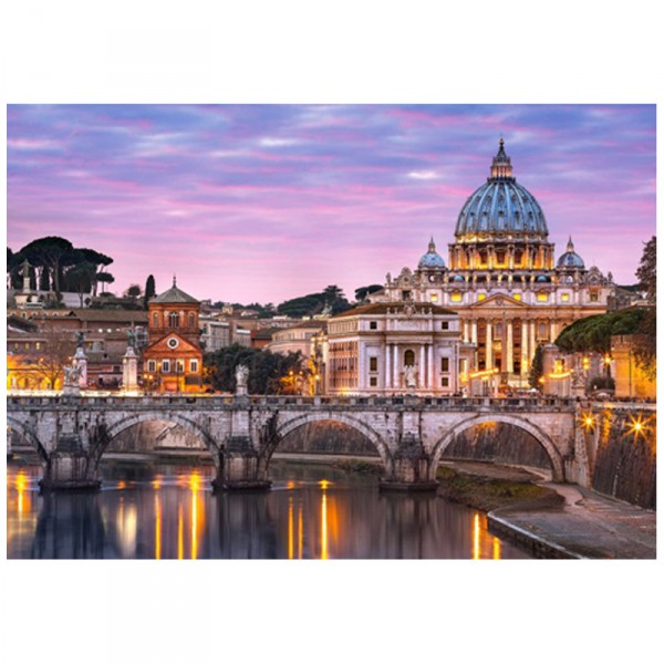 Puzzle 500 pièces : Vue du Vatican - Castorland-B-52493