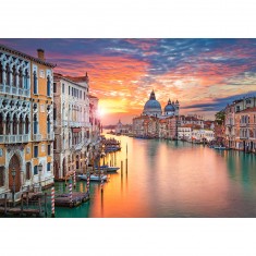 Puzzle 500 pièces : Venise au crépuscule