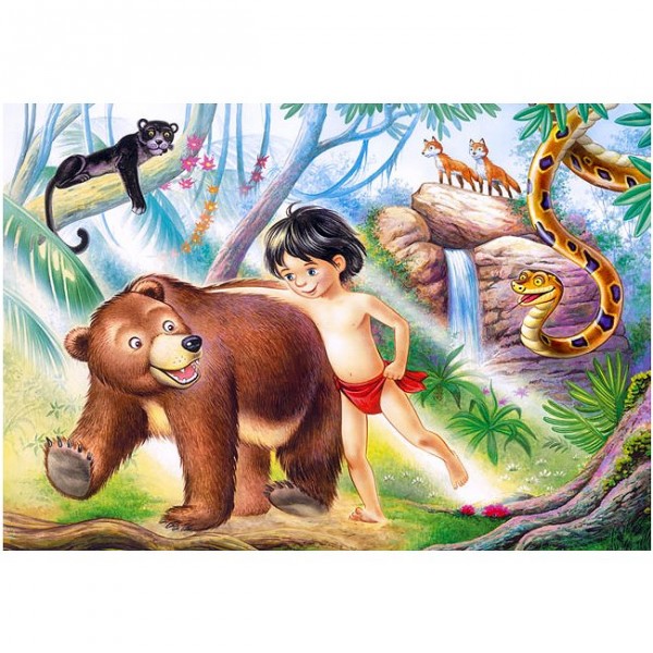 Puzzle 60 pièces : Le livre de la jungle - Castorland-06564