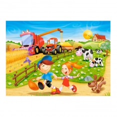 Summer in the Countryside,Puzzle 60 pieces 