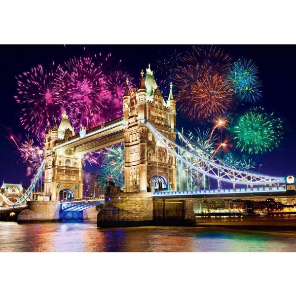 Tower Bridge, England, Puzzle 500 pieces  - Castorland-52028