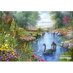 Black Swans - Andres Orpinas - Puzzle 1500 T - Castorland