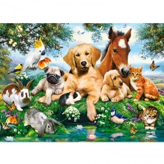 200 piece puzzle: Summer friends