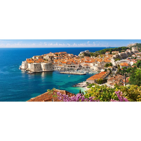 Puzzle de 600 piezas: Dubrovnik, Croacia - Castorland-060283