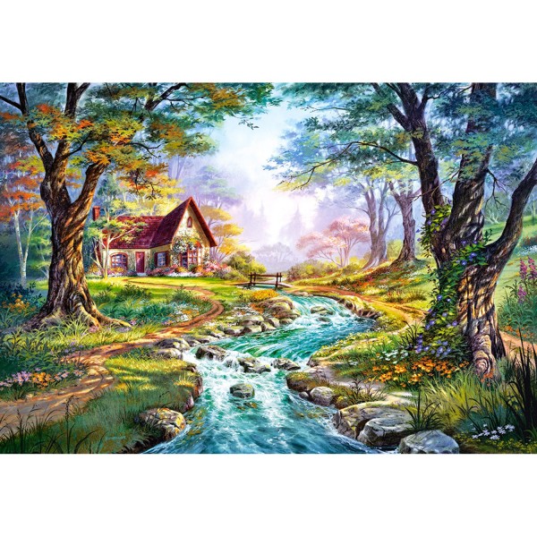 1500 pieces puzzle: Colors of autumn - Castorland-151547-2