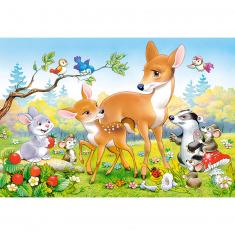 Puzzle of 40 maxi pieces: Little Deer  