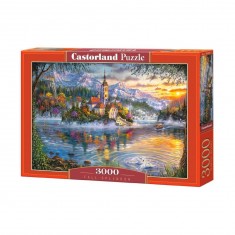 Puzzle 3000 pièces : Ramsau, Allemagne - Castorland - Rue des Puzzles