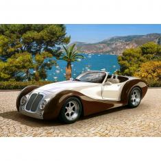 500 Teile Puzzle: Roadster an der Riviera