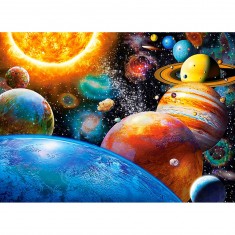 Planets and their Moons,Puzzle 300 pieces 