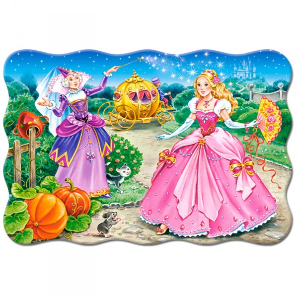 Puzzle 20 pieces maxi: Cinderella - Castorland-02313-1