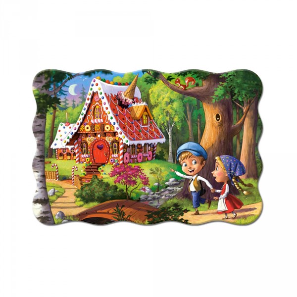Puzzle 20 Teile maxi: Hänsel und Gretel - Castorland-02368-1