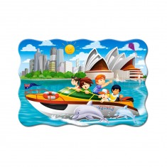 20 piece maxi puzzle: Yacht excursion in Sydney