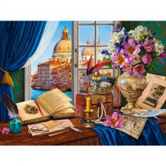 Puzzle 2000 Teile: Venezianisches Stillleben