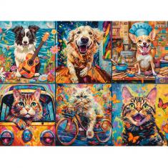 Puzzle 2000 pièces : Choisissez votre animal