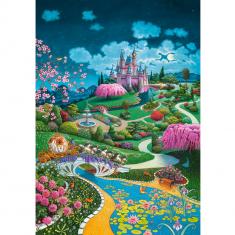 Puzzle 1000 pieces :  Cinderella's Castle