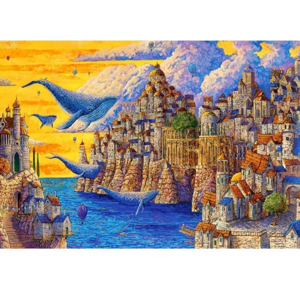 Puzzle de 1000 piezas: La bahía más lejana - Castorland-C-105014-2