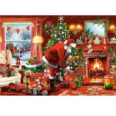 Puzzle de 300 piezas: Entrega especial de Papá Noel