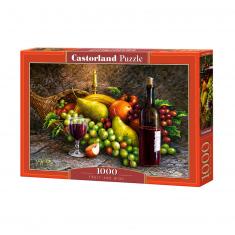 Fruit and Wine - Puzzle 1000 Pieces - Castorland