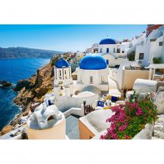 Puzzle de 500 piezas : Verano en Santorini