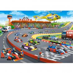 120 piece puzzle: Course