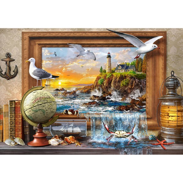 Marine to Life, Puzzle 1000 pieces  - Castorland-C-104581-2