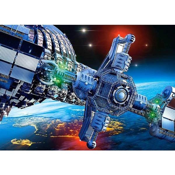 260 pieces puzzle: Futuristic spaceship - Castorland-B-027408-1