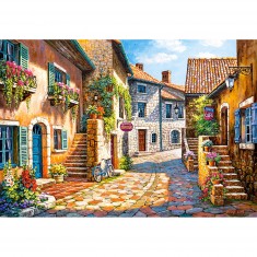 Puzzle 1000 pièces : Rue de Village