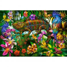 Puzzle 1500 pièces : Concours de couleurs