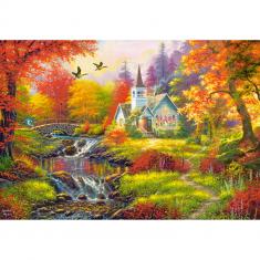 Puzzle 1000 pièces : Ambiances d'automne