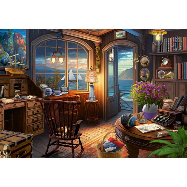 1000 piece puzzle : Sailor's House  - Castorland-C-105090-2