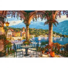 1000 piece puzzle : Mediterranean Veranda 