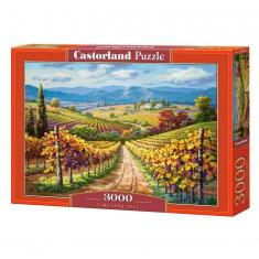 Vineyard Hill - Puzzle 3000 Pieces - Castorland