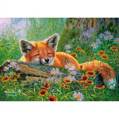 500 piece puzzle : Foxy Dreams 