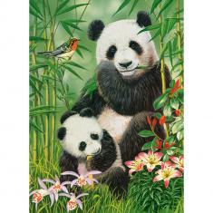 Puzzle 300 pièces : Brunch de Panda