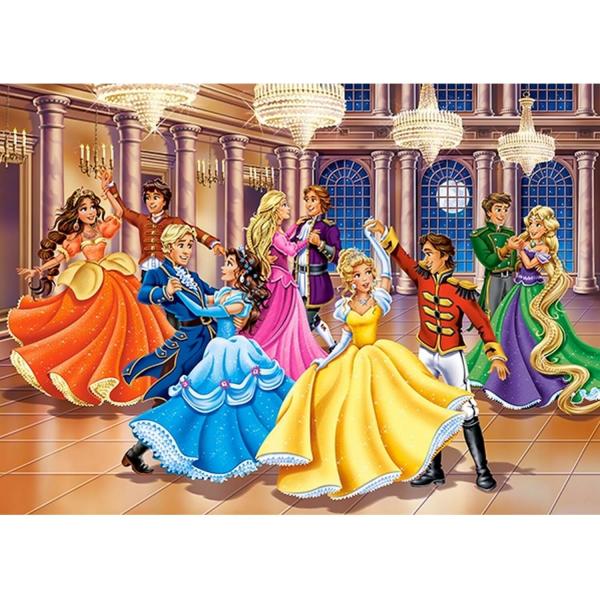 Princess Ball, Puzzle 120 pieces  - Castorland-B-13449-1