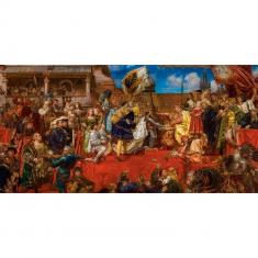 4000-teiliges Puzzle: Der preußische Tribut, Jan Matejko