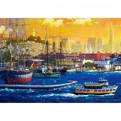 Puzzle 500 pièces : Port de San Francisco