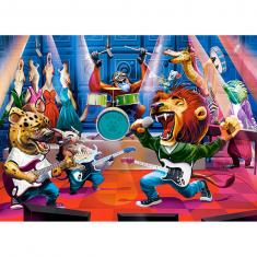 300 pieces Puzzle : Animal Rock Concert