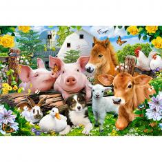 40 pieces Puzzle : Farm Friends