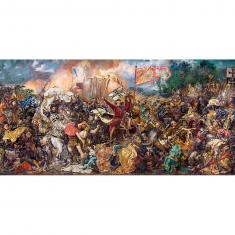 4000 piece puzzle : The Battle Of Grunwald, Jan Matejko