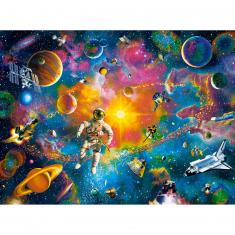 Puzzle 2000 pièces :  L'homme dans l'espace
