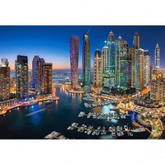 Puzzle 1500 pièces : Les grattes-ciel de Dubaï