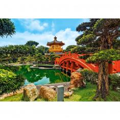 Puzzle de 1000 piezas: Jardín Nan Lian, Hong Kong