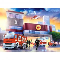 70 pieces Puzzle : Fire Station