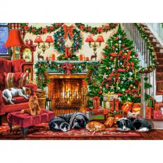 Puzzle 260 pieces : Cozy Fireplace