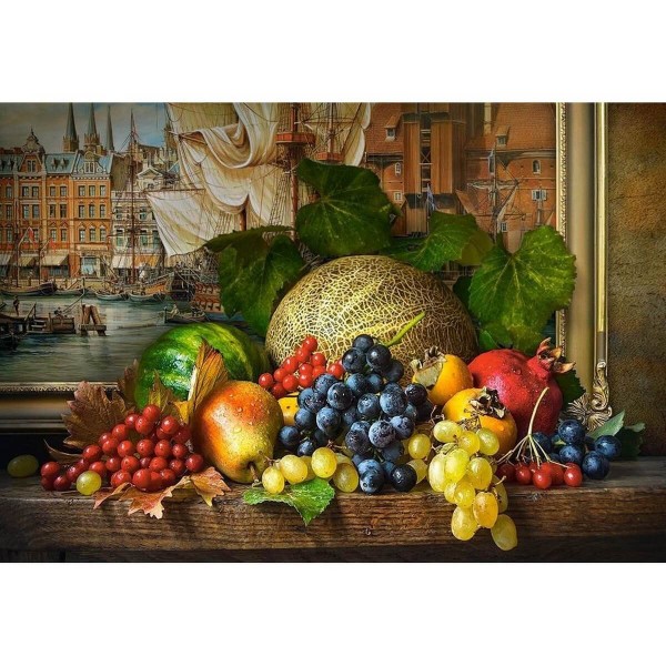 Still Life with Fruits, Puzzle 1500 pieces  - Castorland-C-151868-2
