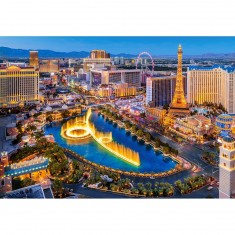 Puzzle 1500 pièces : Le fabuleux Las Vegas